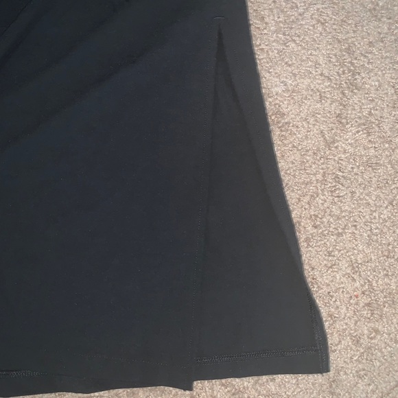 Banana Republic Black Double Split Hem Dress - Picture 4 of 8